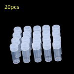 5ml Plastikpudel Proovipudel 5g V&auml;ike T&uuml;nn Viaalid Meditsiinipill Vedel Pulber Kapsel Ladustamiskonteiner Pakkepudelid