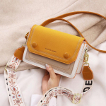 Moodne Kollane Crossbody Kott Daamide Stiilne V&auml;ike Rahakott Naistele Magnetiline Sulgemine Ostlemine Vabaaja &Otilde;lakotid kollane