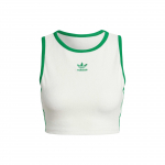 Adidas Originals Tikitud Logo L&uuml;hike Top Naistele Valge JH0622 XL