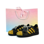 Adidas Originals Superstar 2 Rebel Princess Plaan, Ostukott, Must Kuldne, Adibe Kestpea Nahast Rula Kingad JI0079(Team1945--BOX) 38⅔ beige