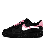 Nike Air Force 1 Starry Sea Abrasion Resistant Slip Resistant Low top Skateboard Shoes Unisex Black Pink CW2288001(Team1039-) 38.5 black