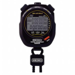 SEIKO stopper Kvarts 100 meetrit veekindel, sama stiil meestele ja naistele SVAS009 must