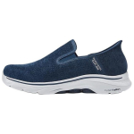 Skechers Go Walk 7 Mugavad Lihtsad Vastupidavad Madalad Vabaajasneakerid Meeste toss Sinine 216671-NVY 42.5 white