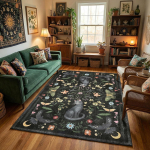 Vaip elutuppa Kassitr&uuml;kiga Vaip Masinpestav Libisemisvastane Kokkupandav P&otilde;randamatid Suur Suurus Kodu Kaunistus Vaibad Alfombra 90cm x130cm