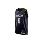 Nike x NBA LA Lakers Icon Edition S&auml;rgid 'LeBron James 6' Meeste DH8060-010 M black
