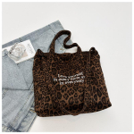 Retroleopardi mustriga crossbody kott, suure mahutavusega &uuml;hekordne &otilde;lakott t&ouml;&ouml;lk&auml;imiseks, vabaaja kandekott gray