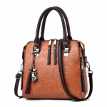 Yogodlns Nahast K&auml;ekott Naiste Tutt Crossbody &Otilde;lakotid Totes 24cm*13cm*24cm pruun