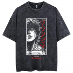 Hip Hop T-s&auml;rk Anime Prinditud Streetwear L&uuml;hikeste Varrukatega Vintage Jaapani Graafilise T-s&auml;rgiga Meestele Harajuku Vabaaja L&otilde;tv Pesta T-s&auml;rgid S mitmev&auml;rviline
