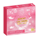 Advendikalender 2025 T&uuml;drukutele 24 P&auml;eva J&otilde;ulude Tagasilugemisega Kalendrid Lastele Teismelistele 2 komplekti DIY ripatsitega k&auml;ev&otilde;ru Advendikalender AS SHOWN pink