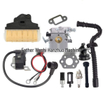 Karburaator, &otilde;hu- ja k&uuml;tusefiltrid, s&uuml;&uuml;tepool, k&uuml;tusetoru ja voolik MS250, MS230, 021, 023, 210 mootorsaagidele Carburetor Assembly Picture 1