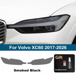 Kohandatud sobivusega TPU PPF Volvo XC60 2017-2026 jaoks, k&otilde;rgl&auml;ikega suitsumust, eell&otilde;igatud, auto esitulede kaitsekile, kriimustusvastane vin&uuml;&uuml;lkile For XC60 17-26 SMK