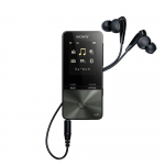 Sony Walkman S-seeria 4GB MP3 Bluetooth kuni 52 tundi pidevat kuulamist 2017 must B NW-S313 pleier, &uuml;hilduv, taasesitus, kaasas, mudel, must