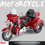 1:9 Harley Davidson TRI GLIDE ULTRA Luksuslik Kolmerattaline Jalgratas Sulamist Valatud Mudelmootorratas Heli ja Valgusega Puhkusekingitused Poisis&otilde;brale