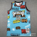 Ameerika trikotaaž Lakers Knicks Magic Eriline retro stiil trend spordi ja vaba aja grafitii kamuflaaž korvpallit s&auml;rk mehed XXL
