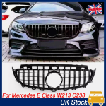 Mercedes Benz E-klass W213 C238 l&auml;ikivmust Esi-p&otilde;rkeraua iluv&otilde;re GT stiilis 2016 2017 2018 2019 VO8 United Kingdom gray