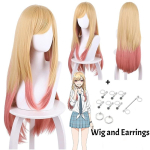 Kitagawa Marin Cosplay Anime Minu &Uuml;mberriietumise Kallis Kitagawa Marin Cosplay Kost&uuml;&uuml;m Kleit Naistele Jaapani Koolit&uuml;druku &Uuml;htne COS XL white