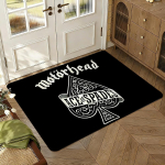 Motorheadi p&otilde;randamatt Pehme Paksenatud Imav Libisemisvastane Magamistoa Elutoa Uksematt Kodu Kaunistus Flanellist Vaibad 80x120cm