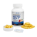 KETO GLP-1 Toidulisand &ndash; 1500 mg ACV, Berberiin, BHB ja NAD+ segu &ndash; Detoksikatsioon, Energia ja Tervisliku Ainevahetuse Tugi (60 kapslit) 1pack