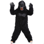 Gorilla kost&uuml;&uuml;m pidulikeks s&uuml;ndmusteks S 4 to 6 years old black