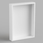 3D &Otilde;&otilde;nes Puidust Raam Kuivatatud Lilled Liblikad Herbaarium Seina Kaunistus Moodne Minimalistlik MDF Foto A3 Inner 29.7x42cm Wall Mount