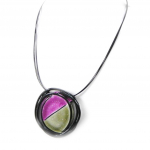 NOA [I2218] &ndash; disainerkaelakee 'Coloring' roheline roosa Heleroosa