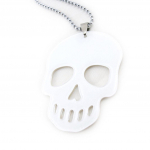 Les Tr&eacute;sors De Lily [J1376] &ndash; valge disainerkaelakee  Skull valge