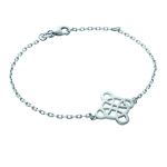 Les Tr&eacute;sors De Lily [K2410] &ndash; h&otilde;bedane k&auml;ev&otilde;ru 'Chor&eacute;ographie' h&otilde;bedane (roodiumiga kaetud) &ndash; 16 mm h&otilde;be