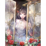 5D Teemantmaal, T&auml;is&uuml;mmargune teemantmosaiikkividega pilt Teemanttikandid Ristpistes Kunst 20X30CM