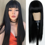 MERISIHAIR Lolita poolmust poolroosa parukas mustanahalistele naistele afroameerika s&uuml;nteetilisest roosast juustest parukad tukkidega kuumakindlad Cosplay parukad