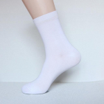 Bambusest sokid Pehmed valged Meeste Sport Kompressioonsokid Meestele Mustad Sokid Kingitused Mehele &Uuml;hev&auml;rvilised Calcetines Hombre 23cm One Size valge