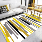 P&otilde;hjamaade minimalistlikus stiilis geomeetriline vaip Elutuba Moodne diivan Diivanilaud istmepadi toa vaipa saab kohandada masinpesu 160*230cm