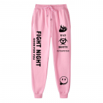 2022. aasta s&uuml;gistalv Kirjatr&uuml;kk dressip&uuml;ksid kottis p&uuml;ksid Naiste Joggers Harajuku pliiatsp&uuml;ksid p&uuml;ksid keskmise v&ouml;&ouml;kohaga dressip&uuml;ksid M roosa