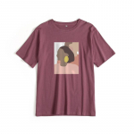 Hirsionsan Fashion Abstract Graphic T-s&auml;rk naiste 2021, uus esteetiline tr&uuml;kitud puuvillased t-s&auml;rgid, l&uuml;hikeste varrukatega naiste topid M valge