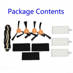 ECOVACS N79T filtri ja harja komplekti jaoks Robottolmuimeja tarvikud Vastupidav