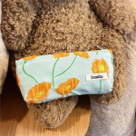 S&auml;ilituskotid V&auml;rske lihtne abstraktne kunst kosmeetikakott veekindel tr&uuml;kkimine Swanky lilledega tualettkott Kohandatud stiilis reisimiseks