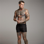 Muscleguys suvemood vabaaja meeste pol&uuml;estert&otilde;mblukk metsikud lahtised l&uuml;hikesed p&uuml;ksid rannajooksu j&otilde;usaal fitness Kulturismi l&uuml;hikesed p&uuml;ksid meestele M must