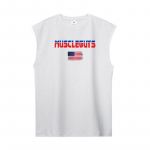 Muscleguys 5 v&auml;rvi saadaval Fitnessriided Meeste avara vest Kiiresti kuivav varrukateta T-s&auml;rk J&otilde;usaal Sport Treening Korvpall Tanki M must