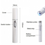 Akne kortsude eemaldamine laserpliiatsiga nahalaikude eemaldamine kustutuskummitusravi kaasaskantav sinise valguse teraapia valge