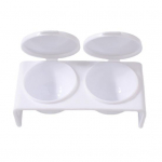 2 tk k&uuml;&uuml;nte vedelad tassid Smooth Edge Keskkonnas&otilde;bralikud kaasaskantavad Suurep&auml;rane professionaalseks kasutamiseks Dappen Cupi t&ouml;&ouml;riistad manik&uuml;&uuml;ri poodi valge