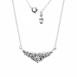 Kett Kaelakee Naiste 925 Sterling H&otilde;be Muinasjutt Tiara Ripatsid Kaelakeed Pulmad Mood Ehted Krae Aksessuaarid Mujer