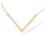 Les Tr&eacute;sors De Lily [R4233] - kullatud kaelakee  D&eacute;esse  valge kuld - 30x20 mm valge