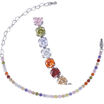 Les Tr&eacute;sors De Lily [R7433] - mitmev&auml;rviline h&otilde;bedane 'Rivi&egrave;re de Cristal' terasest k&auml;ev&otilde;ru - 2 mm mitmev&auml;rviline