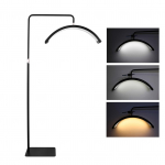 45W poolkuu kujuga p&otilde;randat&auml;itevalgusti LED-videovalgusti 3000K-6000K reguleeritav heledus max. UK Plug must