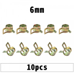 10tk/komplekt 6mm-26mm auto k&uuml;tusetoru vooliku torud veetoru &otilde;hutoru vedruklambrid mootorratta t&otilde;ukeratta s&otilde;iduki ATV Go Kart klambrid 10pcs 6mm