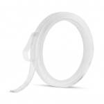 1 m / 3,3 jalga pestav j&auml;lgedeta kahepoolne kleeplint Eemaldatav korduvkasutatav libisemisvastane l&auml;bipaistev 10mm x 1 Meter