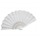 Sile avamine Sulge Hanfu ventilaatori riputusaas Disain Ilus hiina stiilis retro valge