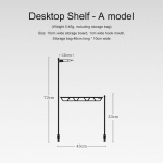 Kaasaskantav lauaarvuti hoiurest Multifunktsionaalne lauaarvuti hoiuraami riidepuu, mis on eemaldatav &otilde;ues piknikup&uuml;&uuml;giks seljakotiga grillimiseks Style C