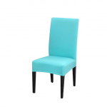 24 v&auml;rvi tooli kate Spandex Stretch elastsed katted &uuml;hev&auml;rvilised toolikatted s&ouml;&ouml;gitoale k&ouml;&ouml;gile pulmapidu hotell universal sizes taevasinine v&auml;rv