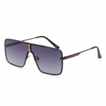 New Style P&auml;ikeseprillid Meeste &uuml;hes t&uuml;kis mood Internet Punased Suured ruudukujulised p&auml;ikeseprillid Meeste Mood Euroopa ja Ameerika T&auml;navaprillid