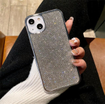Luksuslik Shining Diamond telefoni&uuml;mbris iPhone'ile 13 12 11 14 Pro Max Xr X Xs Max 14 Plating P&otilde;rutuskindel kaitseraua pehme tagakaane kate For iPhone XS h&otilde;be